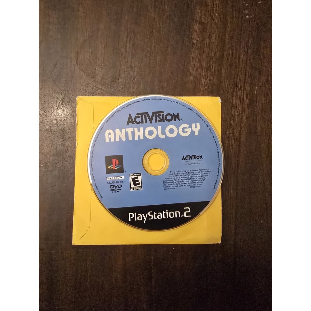 Activision Anthology (Sony PlayStation 2) *Disc Only* TESTED